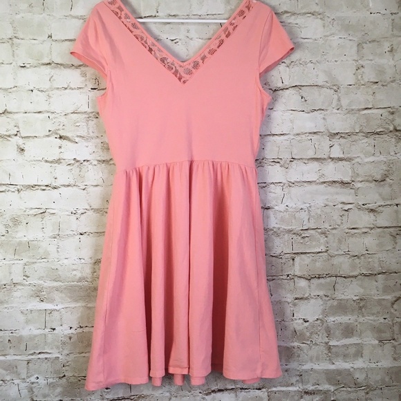 Lauren Conrad V-neck Length Dress Sz M - Picture 4 of 8